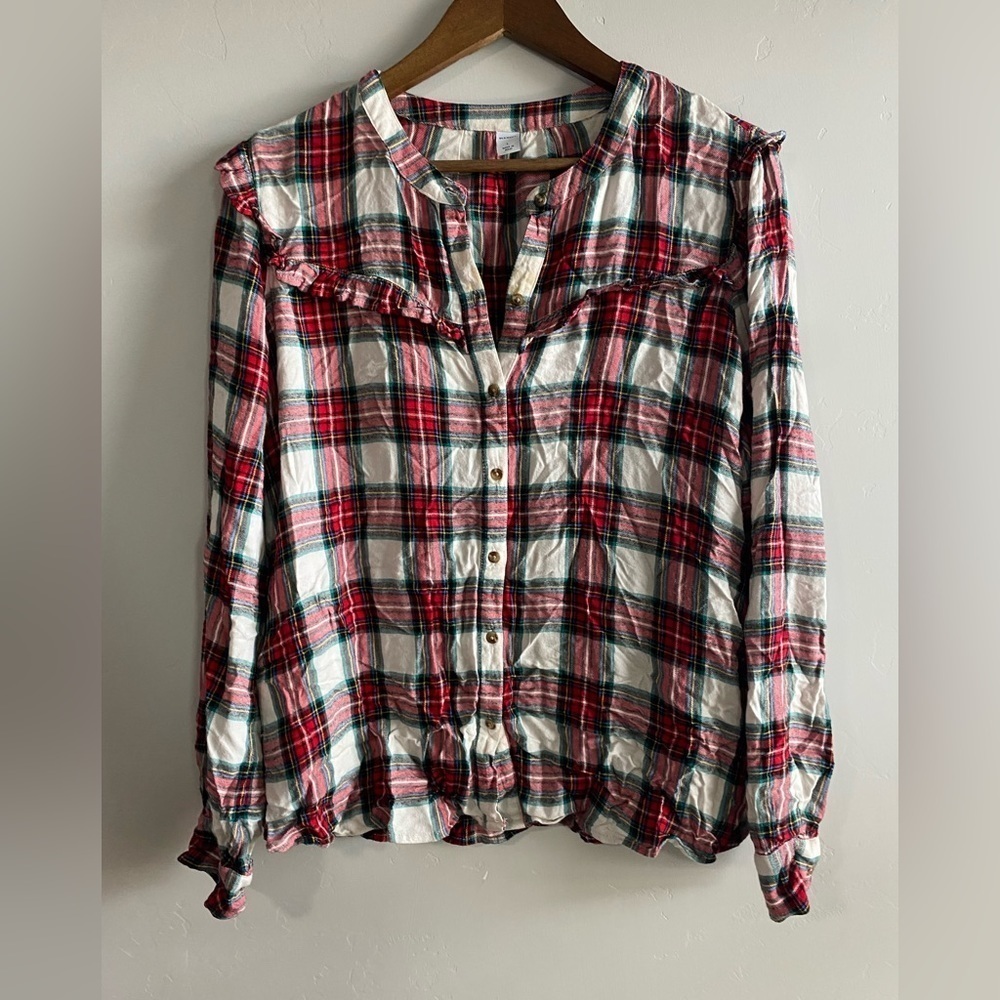 Old Navy - Plaid Button Up Shirt